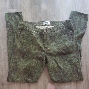 PAIGE Paisley Verdugo Ultra Skinny Pants